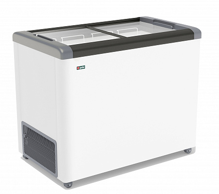 Ларь морозильный Gellar FG 350 C c прямым стеклом