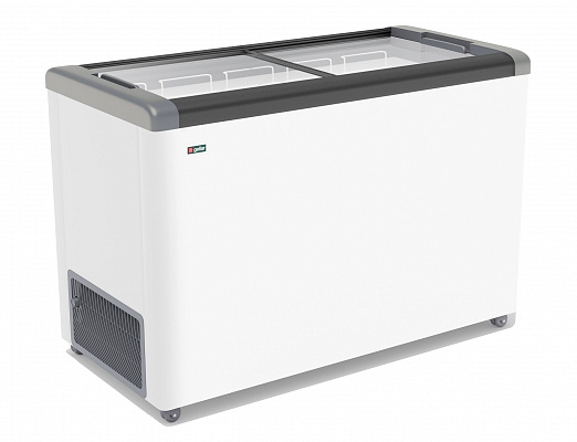 Ларь морозильный Gellar FG 400 C c прямым стеклом