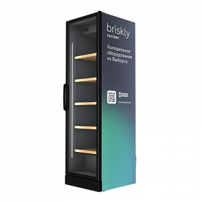 Холодильный шкаф Briskly среднетемпературный стеклянный Smart 5 Wine
